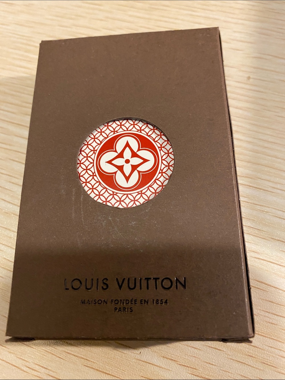 Louis Vuitton full deck playing cards - “Red” in box - Jeu de 54 Cartes - Picture 2 of 5